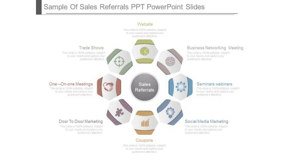 Sample Of Sales Referrals Ppt Powerpoint Slides Sample Of Sales Referrals Ppt Powerpoint Slides