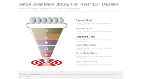 Sample Social Media Strategy Plan Presentation Diagrams Sample Social Media Strategy Plan Presentation Diagrams