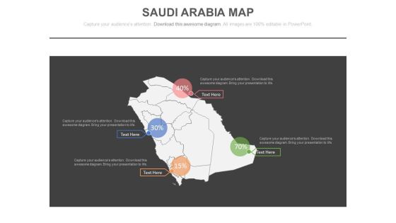 Saudi Arabia Map For Financial Strategy Analysis Powerpoint Slides Saudi Arabia Map For Financial Strategy Analysis Powerpoint Slides