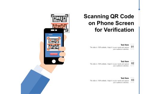 Scanning QR Code On Phone Screen For Verification Ppt PowerPoint Presentation Portfolio Rules PDF Scanning QR Code On Phone Screen For Verification Ppt PowerPoint Presentation Portfolio Rules PDF