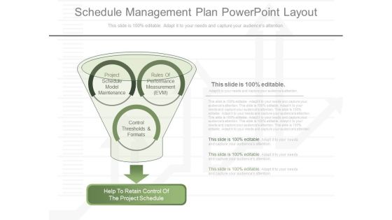 Schedule Management Plan Powerpoint Layout Schedule Management Plan Powerpoint Layout