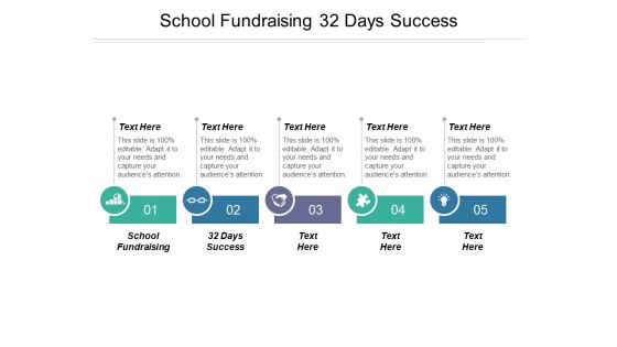 School Fundraising 32 Days Success Ppt PowerPoint Presentation Model Format School Fundraising 32 Days Success Ppt PowerPoint Presentation Model Format