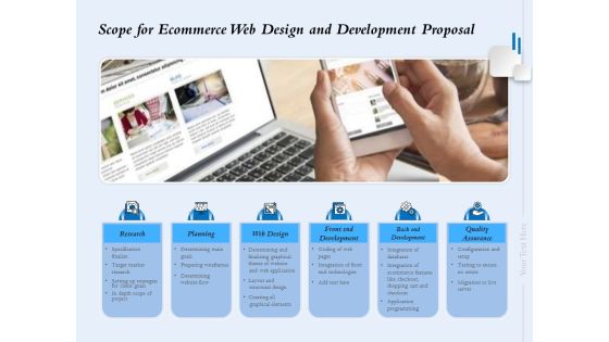 Scope For Ecommerce Web Design And Development Proposal Ppt Visual Aids Gallery PDF Scope For Ecommerce Web Design And Development Proposal Ppt Visual Aids Gallery PDF