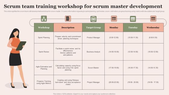 Scrum Team Training Workshop For Scrum Master Development Sample PDF Scrum Team Training Workshop For Scrum Master Development Sample PDF