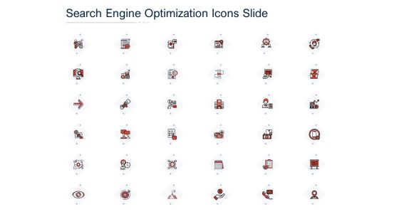 Search Engine Optimization Icons Slide Ppt PowerPoint Presentation Gallery Infographic Template PDF
