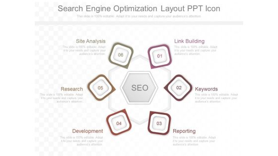 Search Engine Optimization Layout Ppt Icon Search Engine Optimization Layout Ppt Icon
