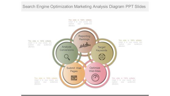 Search Engine Optimization Marketing Analysis Diagram Ppt Slides Search Engine Optimization Marketing Analysis Diagram Ppt Slides