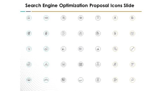 Search Engine Optimization Proposal Icons Slide Ppt Slides Visuals PDF Search Engine Optimization Proposal Icons Slide Ppt Slides Visuals PDF