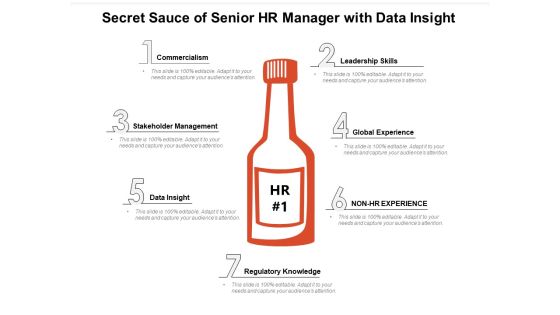 Secret Sauce Of Senior Hr Manager With Data Insight Ppt PowerPoint Presentation Summary Backgrounds PDF Secret Sauce Of Senior Hr Manager With Data Insight Ppt PowerPoint Presentation Summary Backgrounds PDF