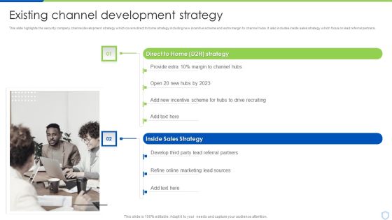 Security And Surveillance Company Profile Existing Channel Development Strategy Formats PDF Security And Surveillance Company Profile Existing Channel Development Strategy Formats PDF