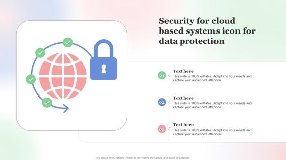 Security For Cloud Based Systems Icon For Data Protection Themes PDF Security For Cloud Based Systems Icon For Data Protection Themes PDF