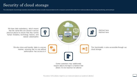 Security Of Cloud Storage Ppt PowerPoint Presentation File Styles PDF Security Of Cloud Storage Ppt PowerPoint Presentation File Styles PDF