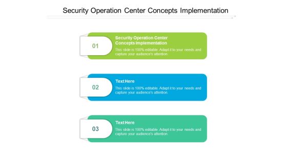 Security Operation Center Concepts Implementation Ppt PowerPoint Presentation Themes Cpb Pdf Security Operation Center Concepts Implementation Ppt PowerPoint Presentation Themes Cpb Pdf