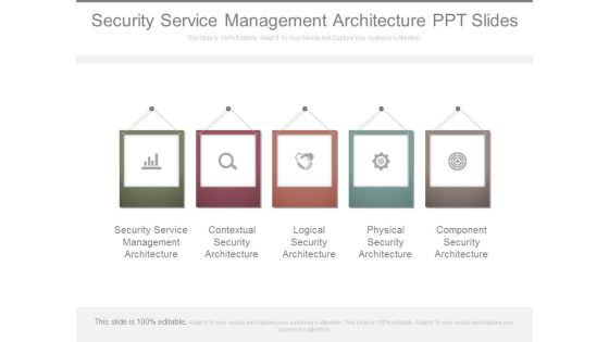 Security Service Management Architecture Ppt Slides