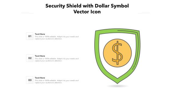 Security Shield With Dollar Symbol Vector Icon Ppt PowerPoint Presentation Pictures Model PDF Security Shield With Dollar Symbol Vector Icon Ppt PowerPoint Presentation Pictures Model PDF