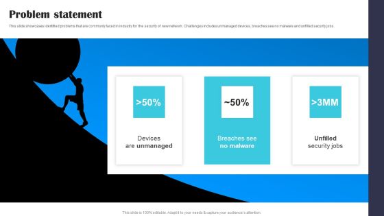 Security Software Company Investor Funding Pitch Deck Problem Statement Themes PDF Security Software Company Investor Funding Pitch Deck Problem Statement Themes PDF