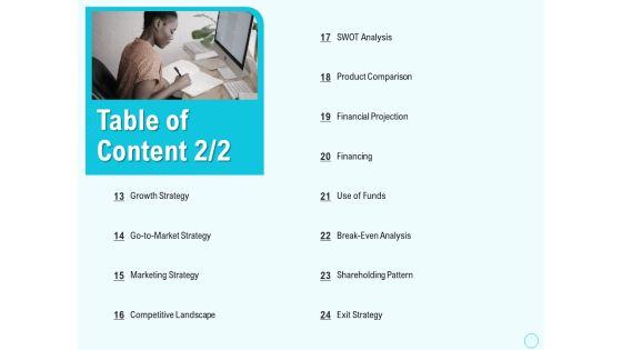 Seed Capital Table Of Content Strategy Ppt PowerPoint Presentation Infographics Background Designs PDF Seed Capital Table Of Content Strategy Ppt PowerPoint Presentation Infographics Background Designs PDF