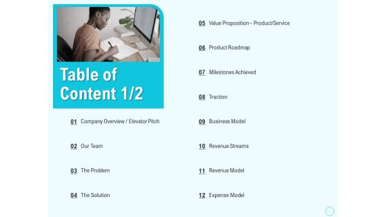 Seed Capital Table Of Content Team Ppt PowerPoint Presentation File Slideshow PDF Seed Capital Table Of Content Team Ppt PowerPoint Presentation File Slideshow PDF
