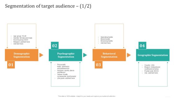 Segmentation Of Target Audience Graphics PDF Segmentation Of Target Audience Graphics PDF