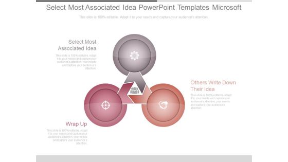 Select Most Associated Idea Powerpoint Templates Microsoft