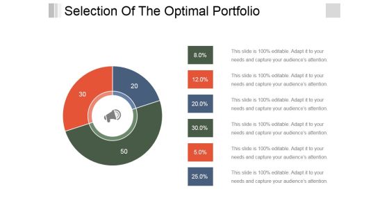 Selection Of The Optimal Portfolio Template 1 Ppt PowerPoint Presentation Summary Outfit Selection Of The Optimal Portfolio Template 1 Ppt PowerPoint Presentation Summary Outfit
