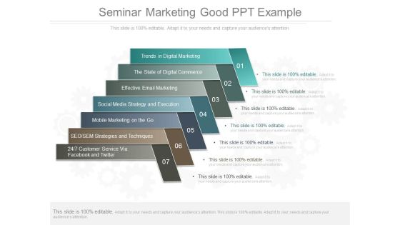 Seminar Marketing Good Ppt Example Seminar Marketing Good Ppt Example