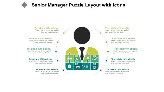 Senior Manager Puzzle Layout With Icons Ppt PowerPoint Presentation Professional Design Templates PDF Senior Manager Puzzle Layout With Icons Ppt PowerPoint Presentation Professional Design Templates PDF