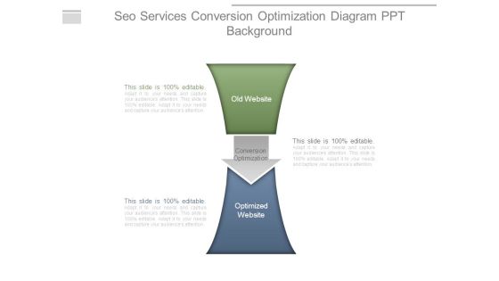 Seo Services Conversion Optimization Diagram Ppt Background Seo Services Conversion Optimization Diagram Ppt Background