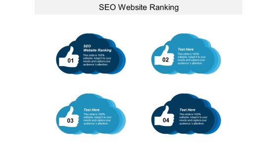 Seo Website Ranking Ppt PowerPoint Presentation Inspiration Designs Cpb