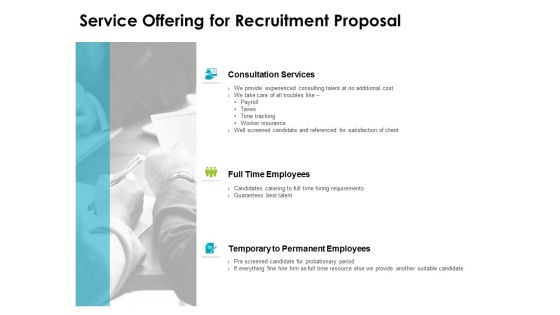Service Offering For Recruitment Proposal Ppt PowerPoint Presentation Professional Example Introduction Service Offering For Recruitment Proposal Ppt PowerPoint Presentation Professional Example Introduction