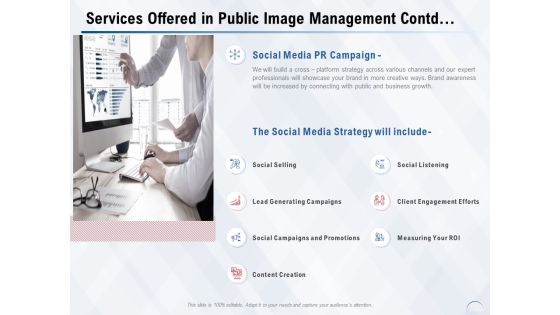 Services Offered In Public Image Management Contd Ppt PowerPoint Presentation Inspiration Graphics Download Services Offered In Public Image Management Contd Ppt PowerPoint Presentation Inspiration Graphics Download