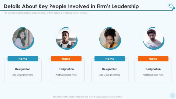 Services Promotion Investor Financing Elevator Details About Key People Involved In Firms Summary PDF Services Promotion Investor Financing Elevator Details About Key People Involved In Firms Summary PDF