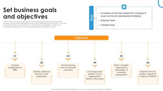 Set Business Goals And Objectives Ppt File Inspiration PDF Set Business Goals And Objectives Ppt File Inspiration PDF
