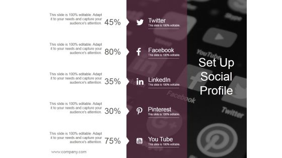 Set Up Social Profile Ppt PowerPoint Presentation Icon Designs Set Up Social Profile Ppt PowerPoint Presentation Icon Designs