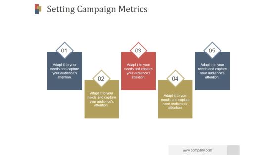 Setting Campaign Metrics Ppt PowerPoint Presentation Designs Setting Campaign Metrics Ppt PowerPoint Presentation Designs