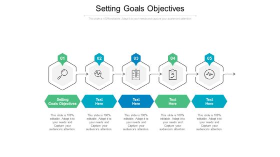 Setting Goals Objectives Ppt PowerPoint Presentation Infographic Template Background Designs Cpb