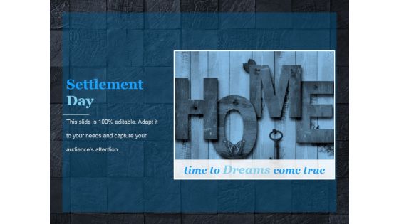 Settlement Day Ppt PowerPoint Presentation Gallery Settlement Day Ppt PowerPoint Presentation Gallery