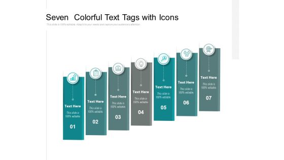 Seven Colorful Text Tags With Icons Ppt PowerPoint Presentation Summary Guide Seven Colorful Text Tags With Icons Ppt PowerPoint Presentation Summary Guide