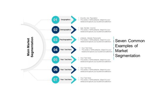 Seven Common Examples Of Market Segmentation Ppt PowerPoint Presentation Icon Mockup PDF Seven Common Examples Of Market Segmentation Ppt PowerPoint Presentation Icon Mockup PDF