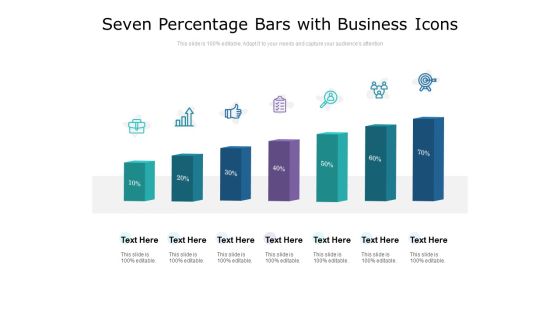 Seven Percentage Bars With Business Icons Ppt PowerPoint Presentation Infographics Example Topics Seven Percentage Bars With Business Icons Ppt PowerPoint Presentation Infographics Example Topics