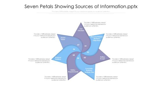 Seven Petals Showing Sources Of Information Ppt PowerPoint Presentation Pictures Smartart PDF Seven Petals Showing Sources Of Information Ppt PowerPoint Presentation Pictures Smartart PDF