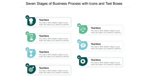 Seven Stages Of Business Process With Icons And Text Boxes Ppt PowerPoint Presentation Professional Microsoft Seven Stages Of Business Process With Icons And Text Boxes Ppt PowerPoint Presentation Professional Microsoft