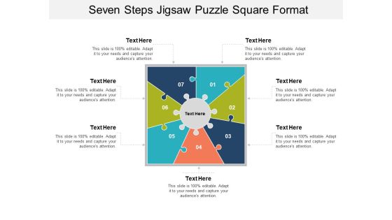 Seven Steps Jigsaw Puzzle Square Format Ppt PowerPoint Presentation Portfolio Portrait Seven Steps Jigsaw Puzzle Square Format Ppt PowerPoint Presentation Portfolio Portrait