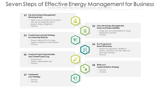 Seven Steps Of Effective Energy Management For Business Ppt Gallery Picture PDF Seven Steps Of Effective Energy Management For Business Ppt Gallery Picture PDF