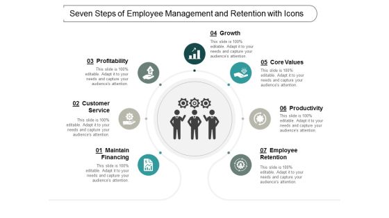 Seven Steps Of Employee Management And Retention With Icons Ppt Powerpoint Presentation Summary Microsoft Seven Steps Of Employee Management And Retention With Icons Ppt Powerpoint Presentation Summary Microsoft