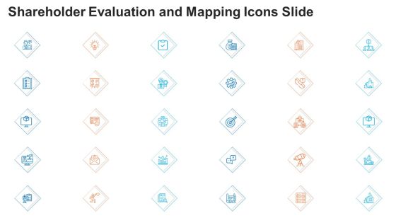 Shareholder Evaluation And Mapping Icons Slide Ppt Slides Designs PDF Shareholder Evaluation And Mapping Icons Slide Ppt Slides Designs PDF