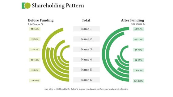 Shareholding Pattern Ppt PowerPoint Presentation Summary Smartart