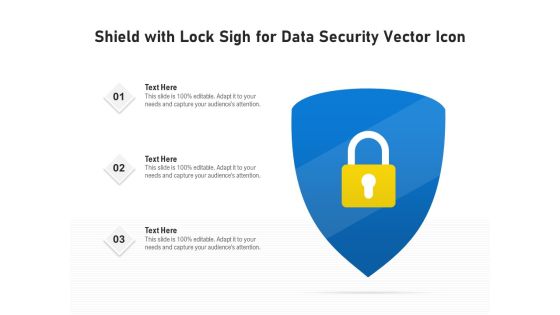 Shield With Lock Sigh For Data Security Vector Icon Ppt PowerPoint Presentation File Samples PDF Shield With Lock Sigh For Data Security Vector Icon Ppt PowerPoint Presentation File Samples PDF