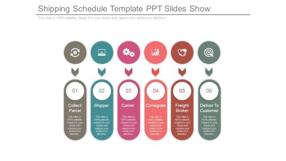 Shipping Schedule Template Ppt Slides Show Shipping Schedule Template Ppt Slides Show