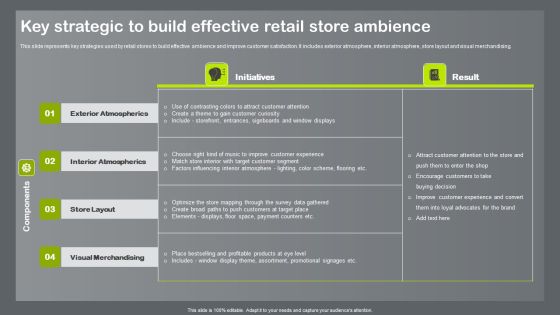 Shopper And Client Marketing Plan To Boost Sales Key Strategic To Build Effective Retail Store Ambience Brochure PDF Shopper And Client Marketing Plan To Boost Sales Key Strategic To Build Effective Retail Store Ambience Brochure PDF
